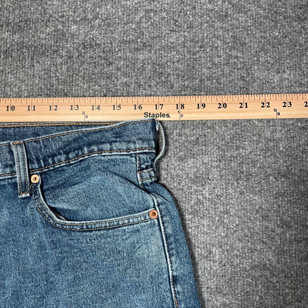 Levi's 502 Regular Fit Straight Leg Jeans Mens Blue Denim 33x30 34x29*‎ - Picture 5 of 12
